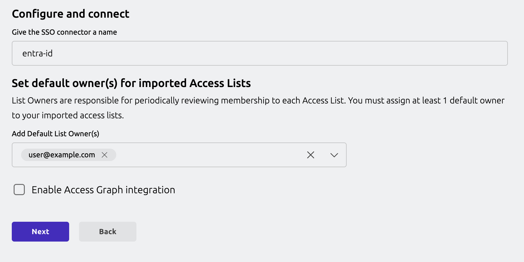 Entra ID Integration